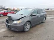 ✅ 2014 Honda Odyssey EX-L • VIN: 5FNRL5H66EB056361 • Lot: 43682158. Wystawiony na IAAI z przebiegiem 216 139 mil. Bezpłatny archiwum sprzedaży aukcyjnych z USA i szczegółowy raport historii pojazdu na DreamBid. Zdjęcie 2.