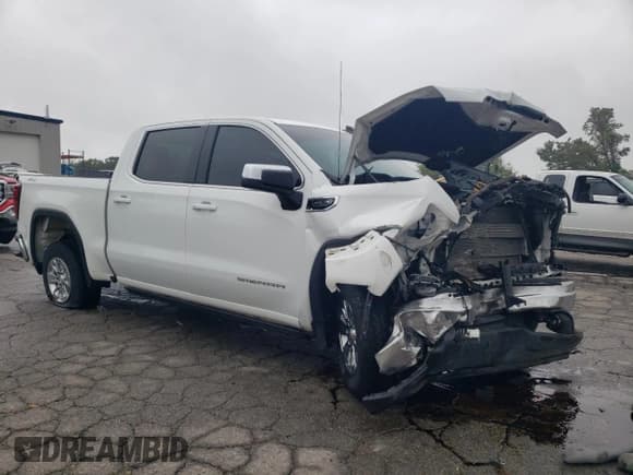 ✅ 2023 GMC Sierra 1500 SLE • VIN: 1GTUUBED4PZ121018 • Лот: 83947735. Опубликован ранее на Copart с пробегом 51 484 миль. Бесплатный доступ к архиву аукционных продаж из США и подробный отчёт об истории автомобиля на DreamBid. Изображение 4.