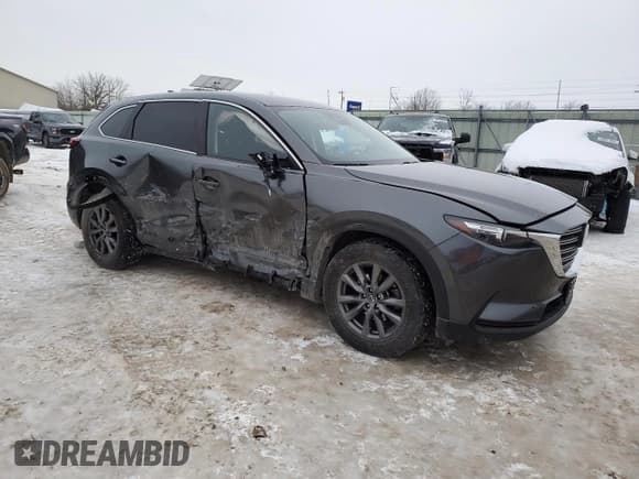 ✅ 2020 Mazda CX-9 Sport • VIN: JM3TCBBY4L0407009 • Lot: 41737215. Listed on Copart with 48,219 mi. Free auction sales archive from the USA and detailed vehicle history report at DreamBid. Image 4.
