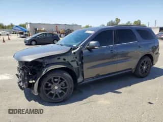 2017 Dodge Durango R/T with VIN 1C4SDHCT4HC732708, listed as a Copart auction lot 69112185 with 136,190 mi miles and Salvage title. Bid and sale history available at DreamBid. Image 1.