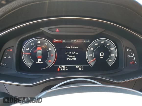 ✅ 2020 Audi A6 Premium Plus • VIN: WAUE8AF27LN084934 • Lot: 70564305. Wystawiony na Copart z przebiegiem 34 743 mil. Bezpłatny archiwum sprzedaży aukcyjnych z USA i szczegółowy raport historii pojazdu na DreamBid. Zdjęcie 9.