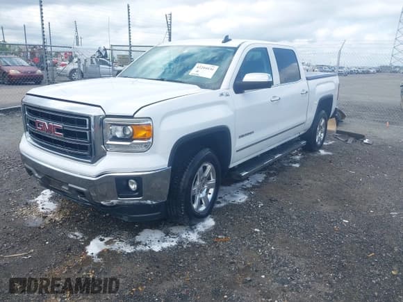 ✅ 2015 GMC Sierra 1500 SLT • VIN: 3GTU2VEC9FG519709 • Lot: 42204836. Listed on IAAI with 108,075 mi. Free auction sales archive from the USA and detailed vehicle history report at DreamBid. Image 2.