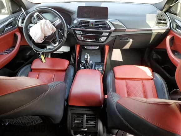 ✅ 2020 BMW X4 M40i • VIN: 5UX2V5C09LLE69398 • Lot: 80603445. Listed on Copart with 47,998 mi. Free auction sales archive from the USA and detailed vehicle history report at DreamBid. Image 8.