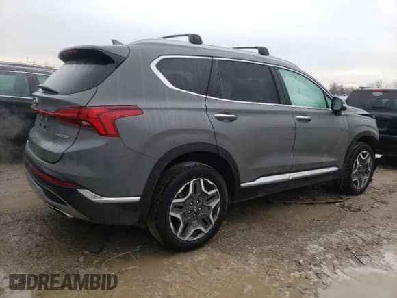 2022 Hyundai Santa Fe Limited z VIN 5NMS4DAL9NH471908, wystawiony jako Copart lot #72748642 z przebiegiem 5 406 mil mil oraz . Historia ofert i sprzedaży dostępna na DreamBid. Obrazek 3.