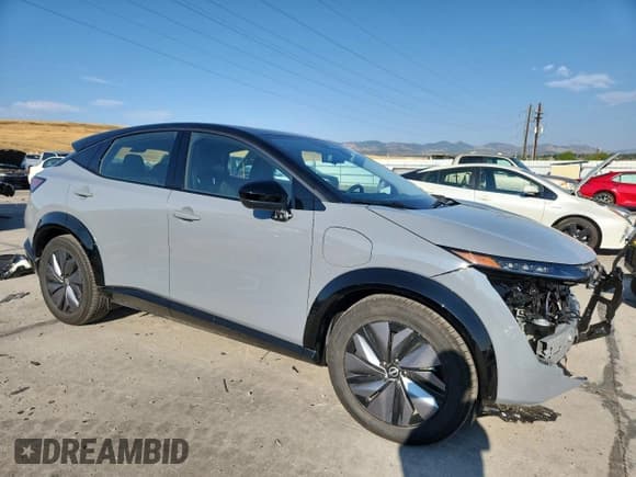 ✅ 2023 Nissan ARIYA Evolve+ • VIN: JN1DF0BB3PM704438 • Lot: 71363695. Listed on Copart with 7,153 mi. Free auction sales archive from the USA and detailed vehicle history report at DreamBid. Image 4.