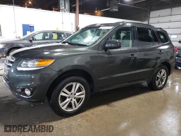 ✅ 2012 Hyundai Santa Fe SE • VIN: 5XYZH4AG3CG117525 • Lot: 75181374. Listed on Copart with 96,764 mi. Free auction sales archive from the USA and detailed vehicle history report at DreamBid. Image 1.