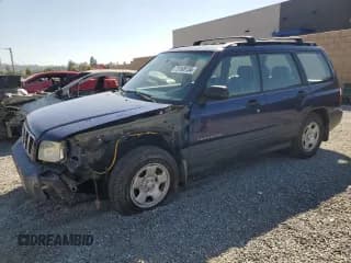✅ 2002 Subaru Forester L • VIN: JF1SF63582H725809 • Lot: 73168134. Listed on Copart with 183,368 mi. Free auction sales archive from the USA and detailed vehicle history report at DreamBid. Image 1.