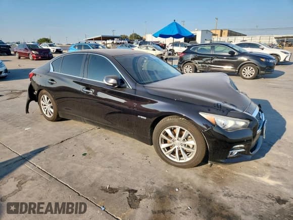 ✅ 2014 Infiniti Q50 Hybrid Premium • VIN: JN1AV7AP3EM691649 • Lot: 80816595. Wystawiony na Copart z przebiegiem 89 578 mil. Bezpłatny archiwum sprzedaży aukcyjnych z USA i szczegółowy raport historii pojazdu na DreamBid. Zdjęcie 4.