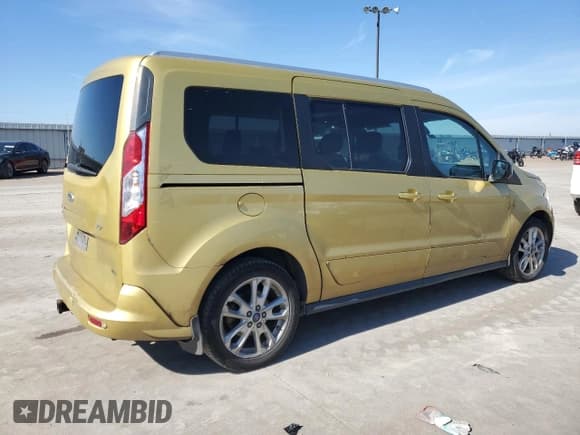 ✅ 2014 Ford Transit Connect XLT • VIN: NM0GE9F7XE1157901 • Lot: 45498225. Listed on Copart with 181,520 mi. Free auction sales archive from the USA and detailed vehicle history report at DreamBid. Image 3.