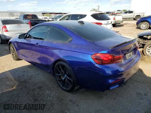 ✅ 2019 BMW M4 CS • VIN: WBS3S7C58KAC09387 • Lot: 73775254. Listed on Copart with 27,185 mi. Free auction sales archive from the USA and detailed vehicle history report at DreamBid. Image 2.