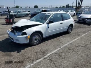 ✅ 1994 Honda Civic CX • VIN: 2HGEH2354RH502571 • Lot: 58945325. Listed on Copart with 228,838 mi. Free auction sales archive from the USA and detailed vehicle history report at DreamBid. Image 1.
