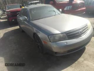 ✅ 2003 Infiniti M • VIN: JNKAY41E23M004898 • Lot: 41510094. Listed on IAAI with 216,918 mi. Free auction sales archive from the USA and detailed vehicle history report at DreamBid. Image 1.