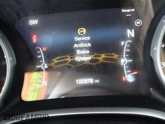 ✅ 2019 Jeep Compass Latitude • VIN: 3C4NJCBBXKT699338 • Лот: 42257672. Опубликован ранее на IAAI с пробегом 102 970 миль. Бесплатный доступ к архиву аукционных продаж из США и подробный отчёт об истории автомобиля на DreamBid. Изображение 7.