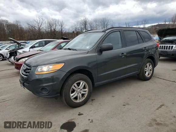 ✅ 2010 Hyundai Santa Fe GLS • VIN: 5NMSGDAB5AH376478 • Lot: 92358235. Listed on Copart with 153,495 mi. Free auction sales archive from the USA and detailed vehicle history report at DreamBid. Image 1.
