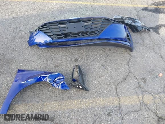 ✅ 2022 Hyundai Elantra SEL • VIN: KMHLM4AG6NU337708 • Lot: 41231413. Listed on IAAI with 18,804 mi. Free auction sales archive from the USA and detailed vehicle history report at DreamBid. Image 12.