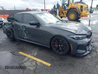 ✅ 2025 BMW 3 Series M340i • VIN: 3MW59FT09S8F24750 • Lot: 43740100. Listed on IAAI with 7,571 mi. Free auction sales archive from the USA and detailed vehicle history report at DreamBid. Image 1.