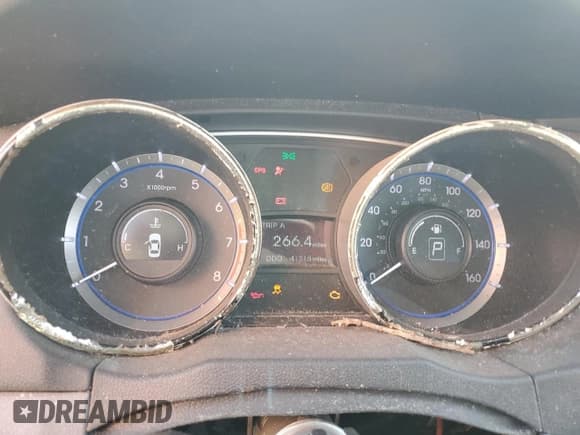 ✅ 2013 Hyundai Sonata GLS • VIN: 5NPEB4AC4DH544249 • Lot: 75180714. Listed on Copart with 43,135 mi. Free auction sales archive from the USA and detailed vehicle history report at DreamBid. Image 9.