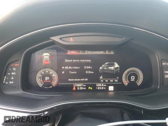 ✅ 2019 Audi Q8 Prestige • VIN: WA1FVAF12KD004994 • Лот: 71781395. Опубликован ранее на Copart с пробегом 170 897 миль. Бесплатный доступ к архиву аукционных продаж из США и подробный отчёт об истории автомобиля на DreamBid. Изображение 9.