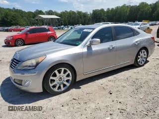 ✅ 2013 Hyundai Equus Signature • VIN: KMHGH4JH9DU069606 • Лот: 70166345. Опубликован ранее на Copart с пробегом 154 410 миль. Бесплатный доступ к архиву аукционных продаж из США и подробный отчёт об истории автомобиля на DreamBid. Изображение 1.