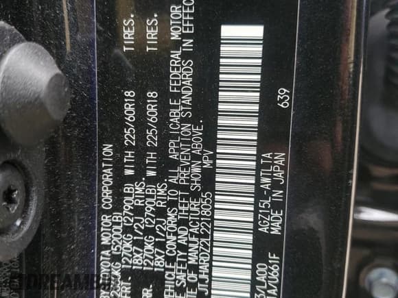 ✅ 2020 Lexus NX • VIN: JTJHARDZ2L2218055 • Lot: 67436205. Wystawiony na Copart z przebiegiem 93 158 mil. Bezpłatny archiwum sprzedaży aukcyjnych z USA i szczegółowy raport historii pojazdu na DreamBid. Zdjęcie 13.