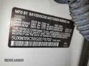 ✅ 2016 BMW X3 xDrive28i • VIN: 5UXWX9C56G0D76702 • Lot: 82000995. Listed on Copart with 147,595 mi. Free auction sales archive from the USA and detailed vehicle history report at DreamBid. Image 13.