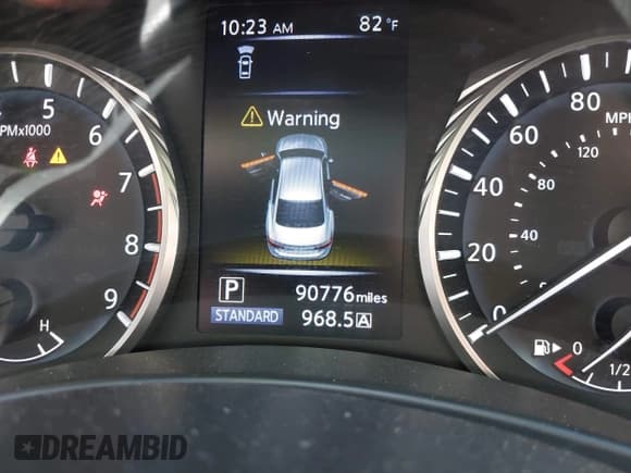 ✅ 2020 Infiniti Q50 Luxe • VIN: JN1EV7AP2LM207307 • Lot: 43089913. Listed on IAAI with 90,776 mi. Free auction sales archive from the USA and detailed vehicle history report at DreamBid. Image 15.