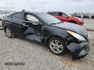 2013 Hyundai Sonata Limited with VIN 5NPEC4AC7DH545036, listed as a Copart auction lot 66812925 with 192,625 mi miles and Salvage title. Bid and sale history available at DreamBid. Image 4.