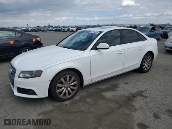 ✅ 2010 Audi A4 Premium Plus • VIN: WAUEFAFL4AN021480 • Lot: 86174835. Listed on Copart with 181,578 mi. Free auction sales archive from the USA and detailed vehicle history report at DreamBid. Image 1.
