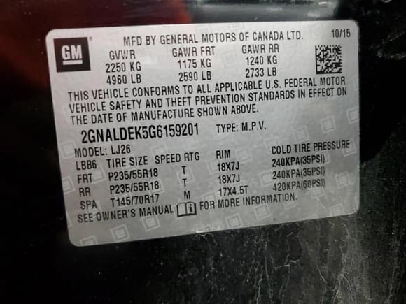 ✅ 2016 Chevrolet Equinox LTZ • VIN: 2GNALDEK5G6159201 • Lot: 71848465. Listed on Copart with 88,381 mi. Free auction sales archive from the USA and detailed vehicle history report at DreamBid. Image 13.