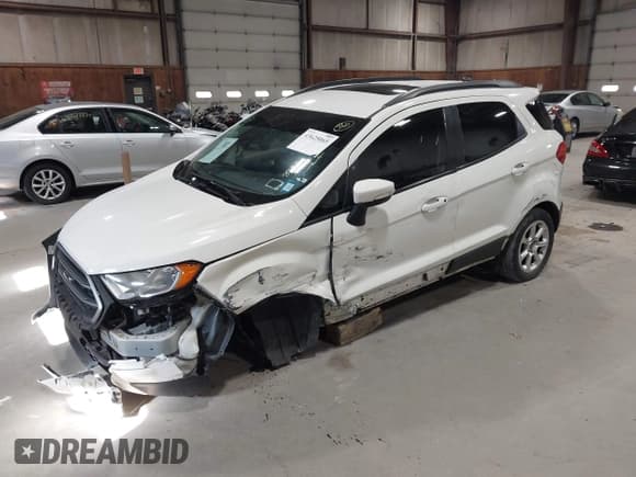 ✅ 2018 Ford EcoSport SE • VIN: MAJ3P1TE3JC201726 • Lot: 43625065. Listed on IAAI with 87,319 mi. Free auction sales archive from the USA and detailed vehicle history report at DreamBid. Image 2.
