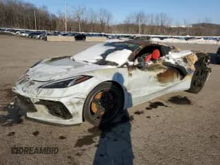 2020 Chevrolet Corvette 3LT с VIN 1G1Y82D41L5104243, выставлен на аукционе Copart как лот 42624535 с пробегом Не указан миль и Списание • Salvage title. История ставок и продаж доступна на DreamBid. Изображение 1.