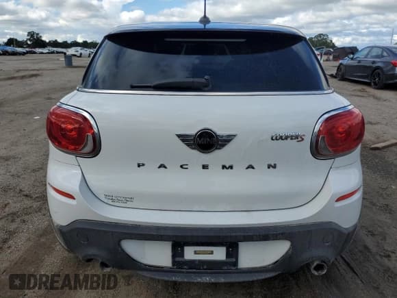 ✅ 2013 MINI Paceman S • VIN: WMWSS5C59DWN49560 • Lot: 71655734. Listed on Copart with 84,107 mi. Free auction sales archive from the USA and detailed vehicle history report at DreamBid. Image 6.