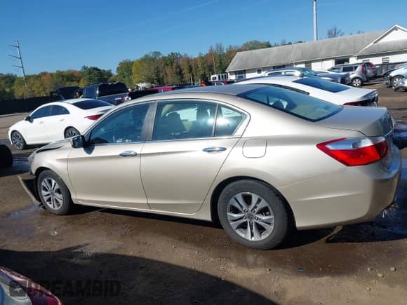 2014 Honda Accord LX with VIN 1HGCR2F39EA146416, listed as a IAAI auction lot 43445178 with 112,574 mi miles and . Bid and sale history available at DreamBid. Image 14.