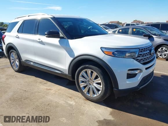 ✅ 2022 Ford Explorer Limited • VIN: 1FMSK7FH0NGC19219 • Lot: 43858838. Wystawiony na IAAI z przebiegiem 33 019 mil. Bezpłatny archiwum sprzedaży aukcyjnych z USA i szczegółowy raport historii pojazdu na DreamBid. Zdjęcie 1.
