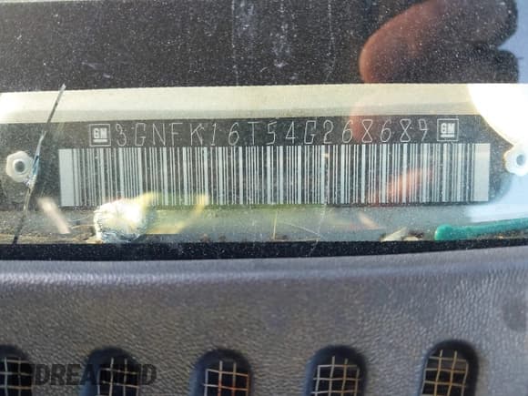 ✅ 2004 Chevrolet Suburban Z71 • VIN: 3GNFK16T54G268689 • Lot: 43595262. Listed on IAAI with 304,126 mi. Free auction sales archive from the USA and detailed vehicle history report at DreamBid. Image 9.