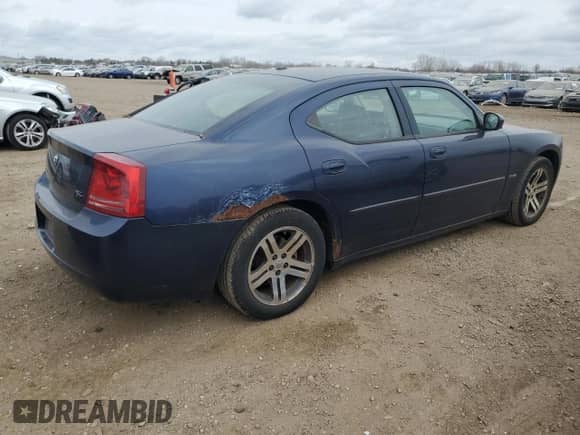 ✅ 2006 Dodge Charger R/T • VIN: 2B3KA53H16H301354 • Лот: 84337464. Размещён на Copart с пробегом 167 442 миль миль. Получите бесплатный доступ к архиву аукционных продаж из США и посмотрите подробный отчёт об истории автомобиля на DreamBid. Изображение 3.