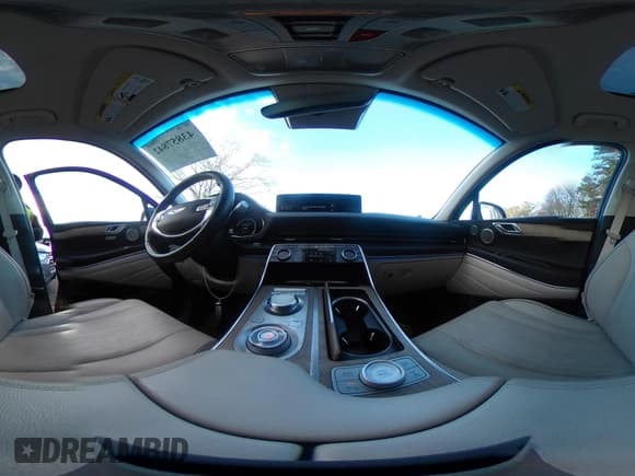 ✅ 2023 Genesis GV80 • VIN: KMUHBDSB4PU120595 • Lot: 43857842. Wystawiony na IAAI z przebiegiem 17 480 mil. Bezpłatny archiwum sprzedaży aukcyjnych z USA i szczegółowy raport historii pojazdu na DreamBid. Zdjęcie 19.