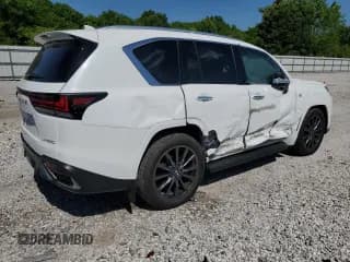 ✅ 2024 Lexus LX 600 F Sport • VIN: JTJMB7CX5R4065541 • Lot: 56401195. Listed on Copart with 4,377 mi. Free auction sales archive from the USA and detailed vehicle history report at DreamBid. Image 3.