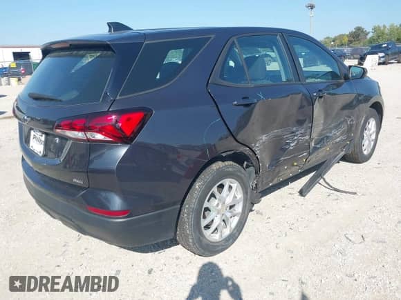 2022 Chevrolet Equinox LS z VIN 3GNAXSEV6NS216314, wystawiony jako IAAI lot #43310608 z przebiegiem 34 167 mil mil oraz . Historia ofert i sprzedaży dostępna na DreamBid. Obrazek 4.