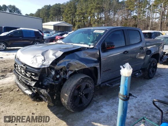 ✅ 2021 Chevrolet Colorado 4WD LT • VIN: 1GCGTCEN6M1114371 • Lot: 86538544. Listed on Copart with 62,684 mi. Free auction sales archive from the USA and detailed vehicle history report at DreamBid. Image 1.