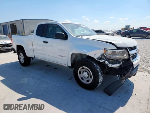 ✅ 2020 Chevrolet Colorado 2WD Work Truck • VIN: 1GCHSBEA5L1191620 • Lot: 82261325. Listed on Copart with 92,635 mi. Free auction sales archive from the USA and detailed vehicle history report at DreamBid. Image 4.