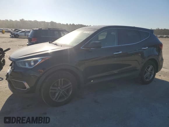 ✅ 2017 Hyundai Santa Fe 2.4L • VIN: 5XYZTDLB4HG390447 • Лот: 87127465. Опубликован ранее на Copart с пробегом 150 668 миль. Бесплатный доступ к архиву аукционных продаж из США и подробный отчёт об истории автомобиля на DreamBid. Изображение 1.