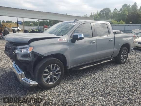 2024 Chevrolet Silverado 1500 LT с VIN 2GCUDDED5R1260159, выставлен на аукционе Copart как лот 66355035 с пробегом 29 714 миль миль и Списание • Salvage title. История ставок и продаж доступна на DreamBid. Изображение 1.