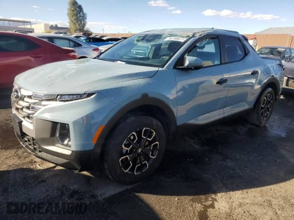 2024 Hyundai Santa Cruz SEL with VIN 5NTJB4AE6RH098789, listed as a Copart auction lot 87691795 with 21,024 mi miles and Salvage title. Bid and sale history available at DreamBid. Image 1.