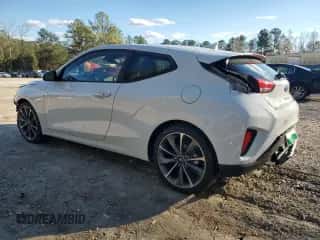 2020 Hyundai Veloster 2.0 z VIN KMHTG6AF6LU031860, wystawiony jako Copart lot #81670214 z przebiegiem 64 299 mil mil oraz Szkoda całkowita • Salvage title. Historia ofert i sprzedaży dostępna na DreamBid. Obrazek 2.