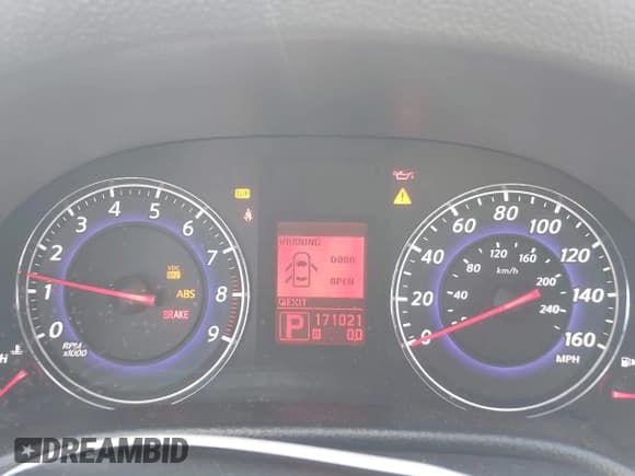 ✅ 2008 Infiniti G35 Journey • VIN: JNKBV61E08M224377 • Lot: 43785163. Listed on IAAI with 171,021 mi. Free auction sales archive from the USA and detailed vehicle history report at DreamBid. Image 7.