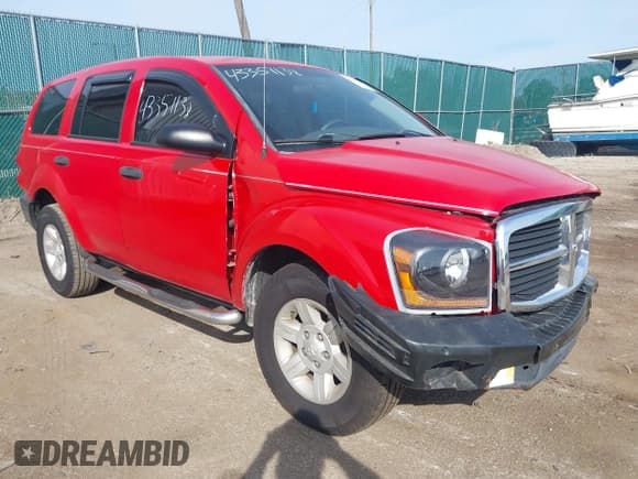 ✅ 2004 Dodge Durango ST • VIN: 1D4HB38N54F135494 • Лот: 43351138. Опубликован ранее на IAAI с пробегом 143 338 миль. Бесплатный доступ к архиву аукционных продаж из США и подробный отчёт об истории автомобиля на DreamBid. Изображение 1.