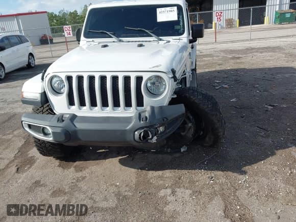 ✅ 2021 Jeep Wrangler Unlimited Sahara • VIN: 1C4HJXEN9MW506930 • Lot: 42571985. Listed on IAAI with 39,031 mi. Free auction sales archive from the USA and detailed vehicle history report at DreamBid. Image 6.
