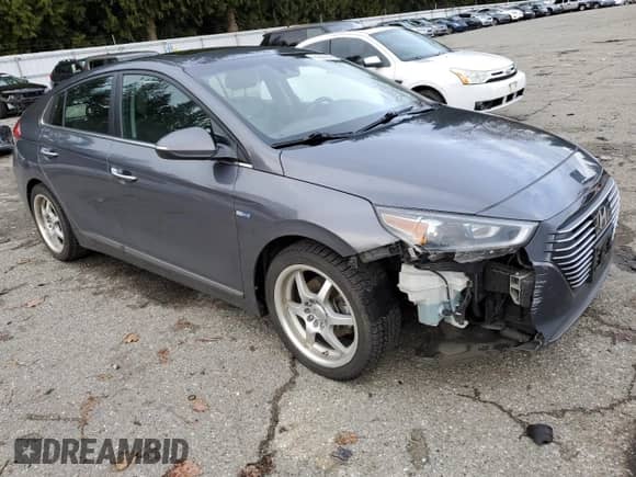 2017 Hyundai Ioniq Limited z VIN KMHC05LC1HU030995, wystawiony jako Copart lot #40280964 z przebiegiem 165 487 mil mil oraz . Historia ofert i sprzedaży dostępna na DreamBid. Obrazek 4.