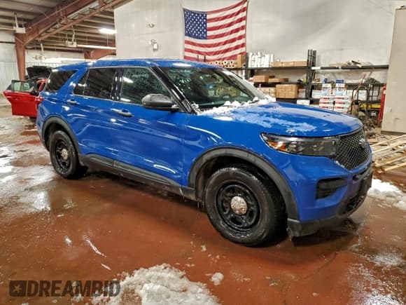 ✅ 2021 Ford Police Interceptor Utility • VIN: 1FM5K8AW6MNA16189 • Лот: 94994415. Опубликован ранее на Copart с пробегом 98 350 миль. Бесплатный доступ к архиву аукционных продаж из США и подробный отчёт об истории автомобиля на DreamBid. Изображение 4.